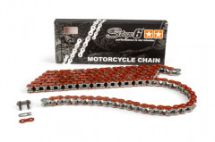 Chaîne 420 Stage6 renforcée anodisée orange 140 maillons