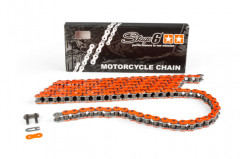 Chaîne 420 Stage6 renforcée HQ 140 maillons Fluo Orange