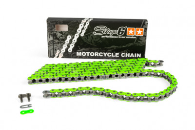 Chaîne Stage6 renforcée 140 maillons D420 couleur Fluo Vert