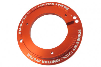 Platine de fixation d'allumage Stage6 pour rotor interne MBK Nitro / Booster