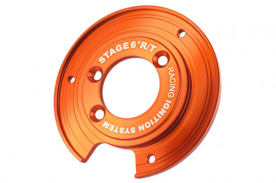Platine de fixation d'allumage Stage6 pour rotor interne Piaggio NRG / Typhoon
