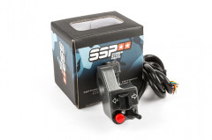 Commodo gauche Stage6 gris acier