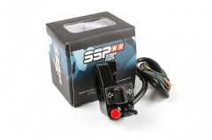 Commodo gauche Stage6 noir anodisé