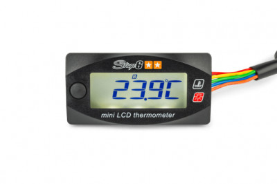 Thermomètre digital Stage6 0 à 120° noir