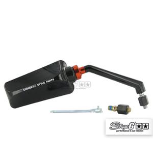 Rétroviseur droit Stage6 couleur Noir diamètre M8