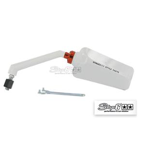 Rétroviseur Stage6 gauche blanc diamètre M8