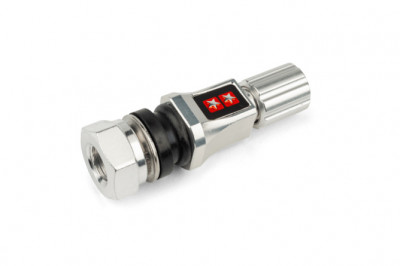 Valve de pneu complète Stage6 CNC chromé