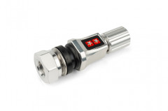 Valve de pneu complète Stage6 CNC chromé