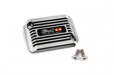 Couvercle de maître cylindre Stage6 Noir pour MBK Nitro / Aerox