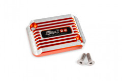 Couvercle de maître cylindre Stage6 Orange anodisé pour MBK Nitro/Aerox