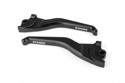 Levier de frein Stage6 CNC Noir pour MBK Nitro