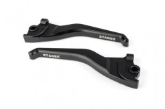Levier de frein Stage6 CNC Noir pour MBK Nitro