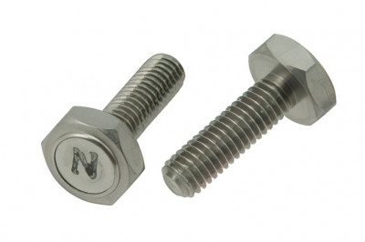 Jeu de 2 vis aimantées Stage6 (M6x1.00/19.7mm) pour Piaggio NRG / Runner