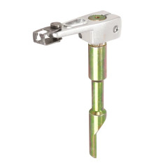 Biellette commande embrayage Replay alu argent Minarelli 50 AM6, MBK 50 X-Power, Yamaha 50 TZR, Peugeot 50 XPS, Rieju 50 RS1, Aprilia 50 RS