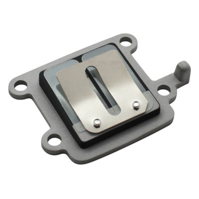 Clapet adaptable Fibre Support Aluminium pour MBK 50 Booster, Stunt / Yamaha 50 BWS, Slider