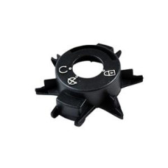 Capuchon de contacteur à clé adaptable noir Scooter Peugeot Speedfight, Vivacity, Trekker, TKR