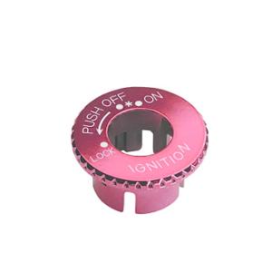 Capuchon contacteur à clé Tun'r rouge pour scooters Booster/BW'S après 2003