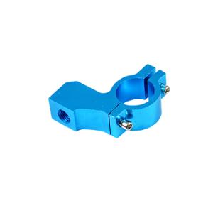 Collier rétroviseur Tun'r ALU 10 bleu filetage pas à droite