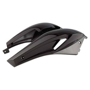 Coque arrière Tun'r noire pour scooter Ludix