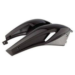 Coque arrière Tun'r noire pour scooter Ludix