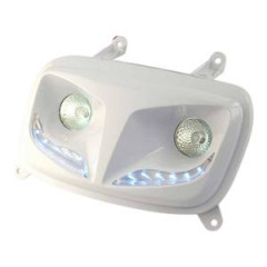 Double optique adaptable blanc (halogène 2x20W) pour Booster / BW'S après 2004