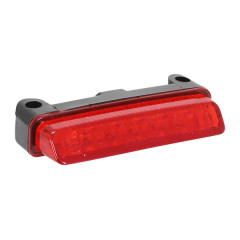 Feu arrière adaptable à LED barrette rouge avec stop (6 LED rouges) homologué CE