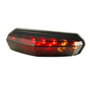 Feu arrière Tun'r à LED clignotant intégré fumé homologué CE