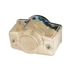 Feu arrière Tun'r blanc avec éclairage plaque LED blanche, compatible Monkey