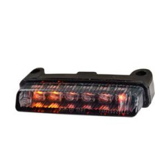 Feu arrière universel Tun'r à LEDs clignotant intégré fixation verticale fumé BETA RR/TZR homologué