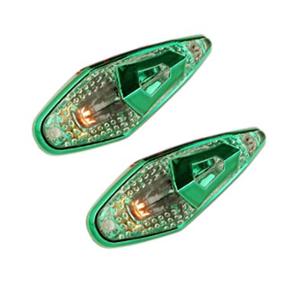 Feu décoratif Tun'r transparent / vert Goutte d'eau