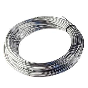 Gaine adaptable chrome Ø5mm rouleau de 25 mètres