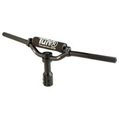 Guidon Tun'r alu noir avec potence pour scooter Booster