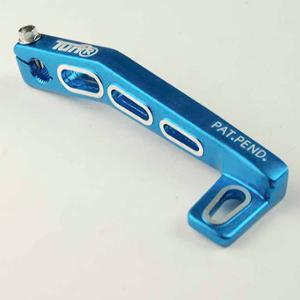 Kick démarrage Tun'r lighty alu bleu pour scooter Booster / BW's 1999 > / Nitro / Aerox