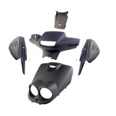 Kit carrosserie Tun'r noir mat (5 pièces) pour scooter rocket / next