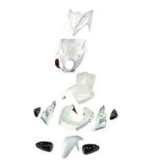 Kit carrosserie Tun'r blanc 11 pièces pour scooter Stunt/Slider après 2005