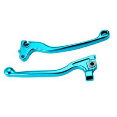 Levier de frein Tun'r bleu AJP tambour AR pour scooter 50cc Trekker Speedfight