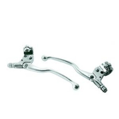 Levier frein Tun'r alu chrome long