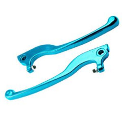Levier de frein Tun'r bleu adapté pour scooter SR50 frein à disque arrière
