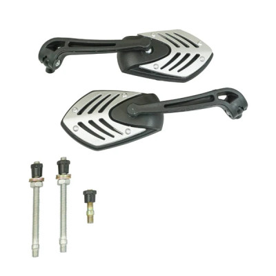 Rétroviseur Replay argent paire pour scooter