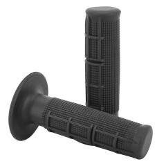 Revêtements poignées Replay noir 115mm Closed End pour moto off road