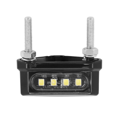 Éclairage de plaque Replay 4 LEDS SMD transparent-noir homologué CE