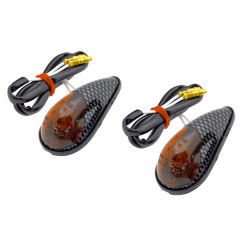 ECLAIRAGE DECO Replay GOUTTE D'EAU FUME-CARBONE AMPOULE ORANGE (PAIRE)