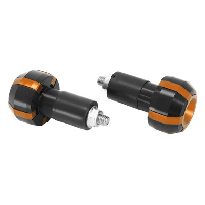 Embouts de guidon Replay noir/or diam 17 mm (paire)