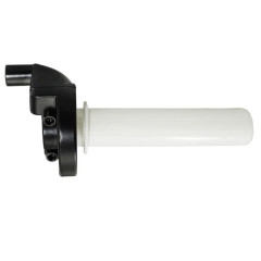 Poignée de gaz Replay tirage rapide alu noir pour cyclomoteur, 50 à boîte, scooter, moto