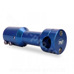 Potence adaptable bleu pour scooter MBK Booster / Yamaha BWS