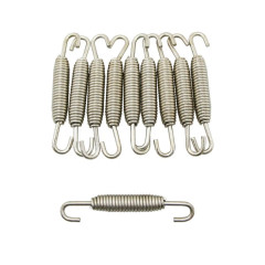 Ressort de pot Replay L 70mm inox diamètre 1,6mm crochet tournant (sachet de 10)