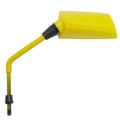 Rétroviseur gauche Replay diamètre 8 jaune pour scooter référence F1 Evo
