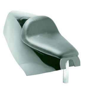 Selle Tun'r type Magnum Racing noir avec tige de selle