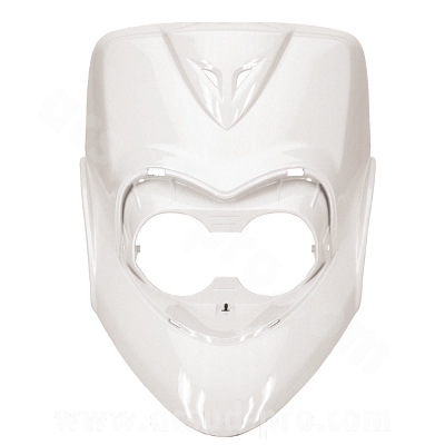 Tablier avant adaptable blanc pour scooter Booster NG après 1999