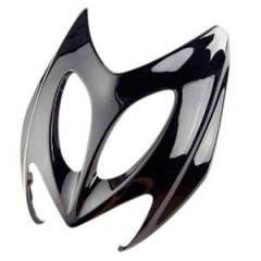 Tablier avant / face avant supérieur adaptable noir type origine pour scooter Nitro / Aerox jusqu'en 2013